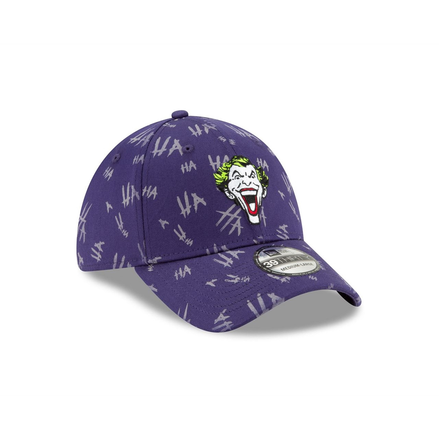 Joker Purple All Over HAHA 59Fifty Fitted New Era Hat Purple