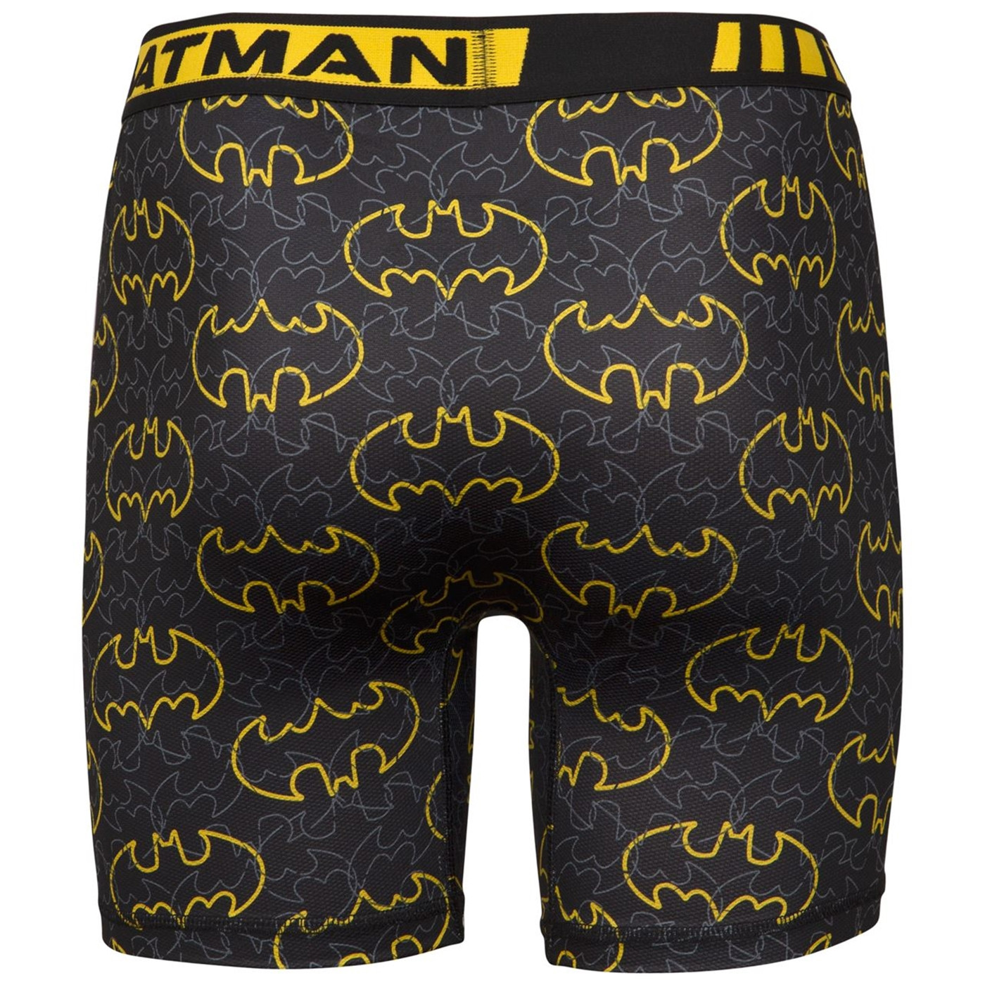 Batman Black and Yellow Symbol All Over Print Boxers