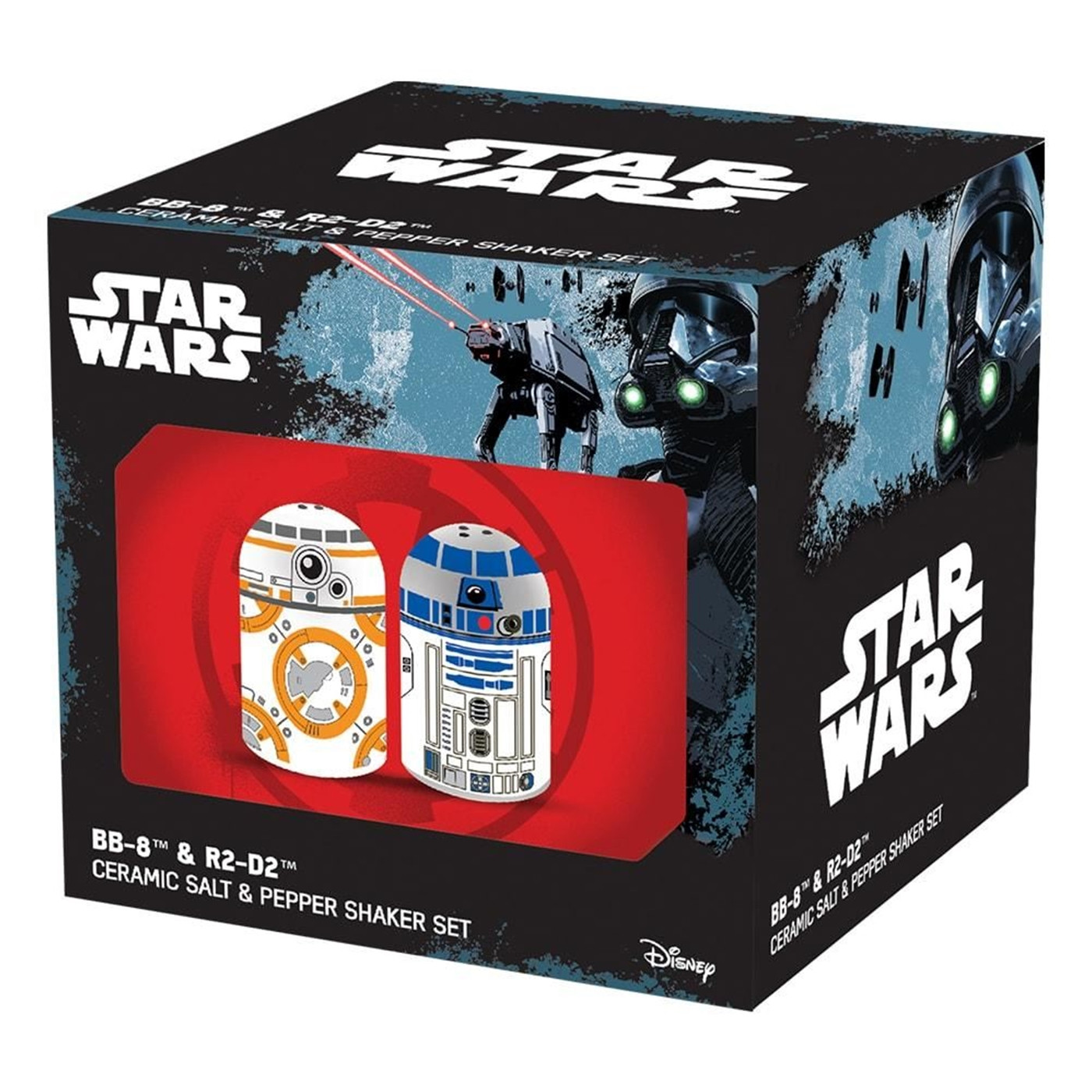 Star Wars BB-8 & R2D2 Sculpted Salt & Pepper Set