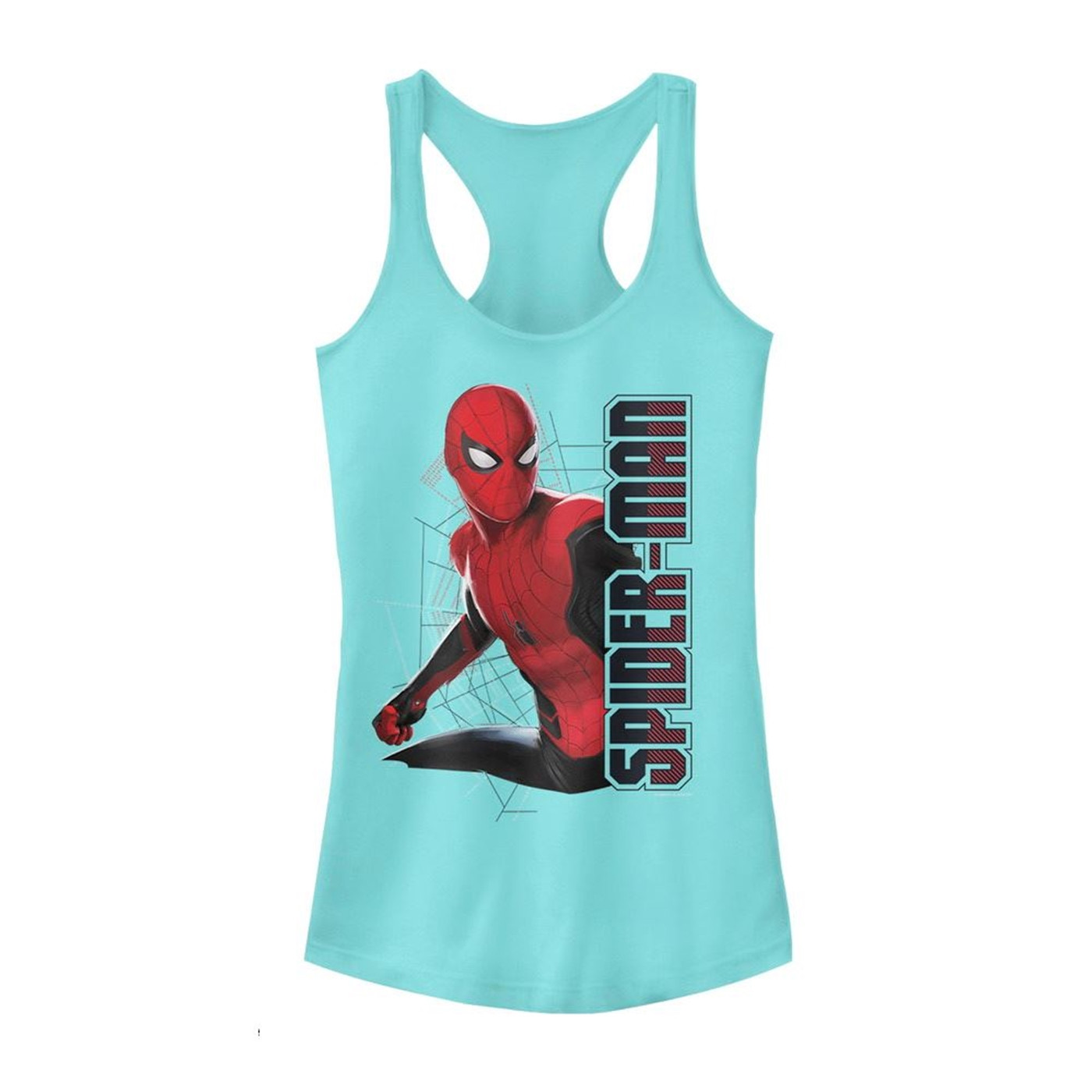 Spider-Man: Far From Home Web Coordinates Women's Tank Top