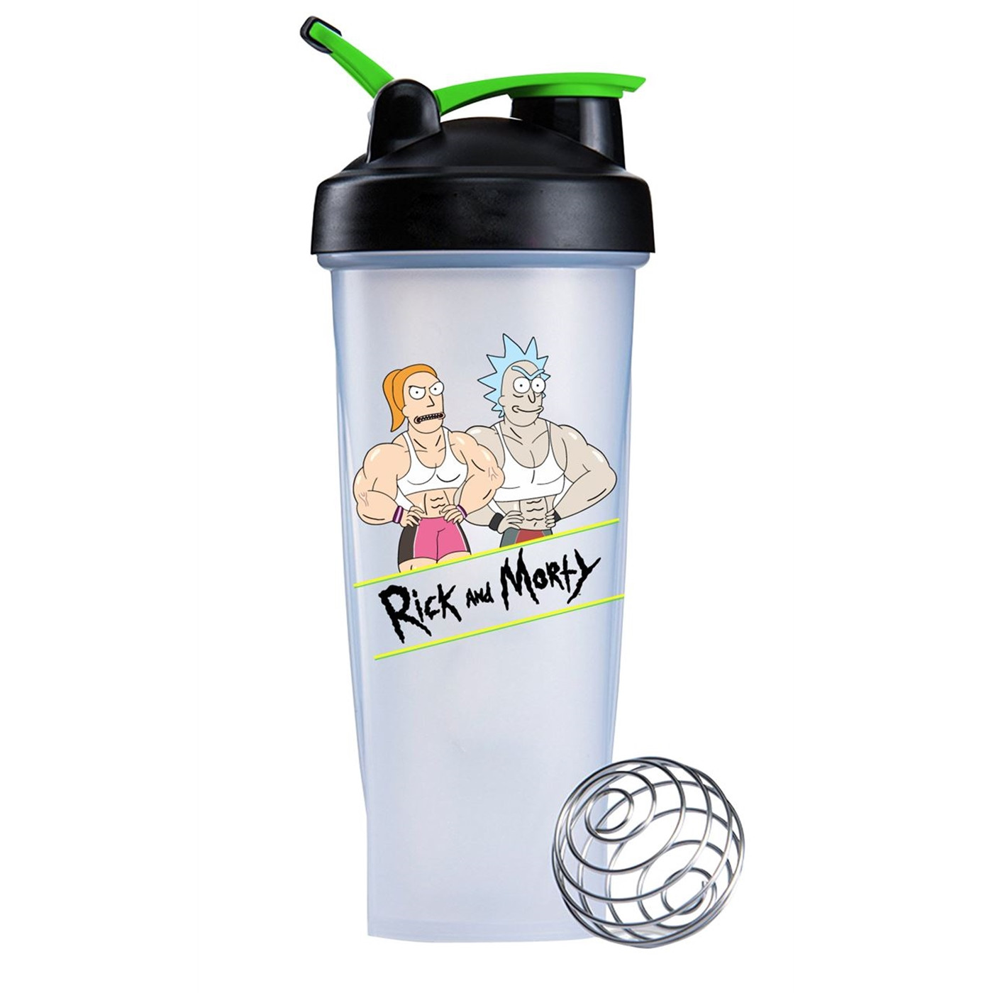 Rick and Morty Ripped Blender Bottle