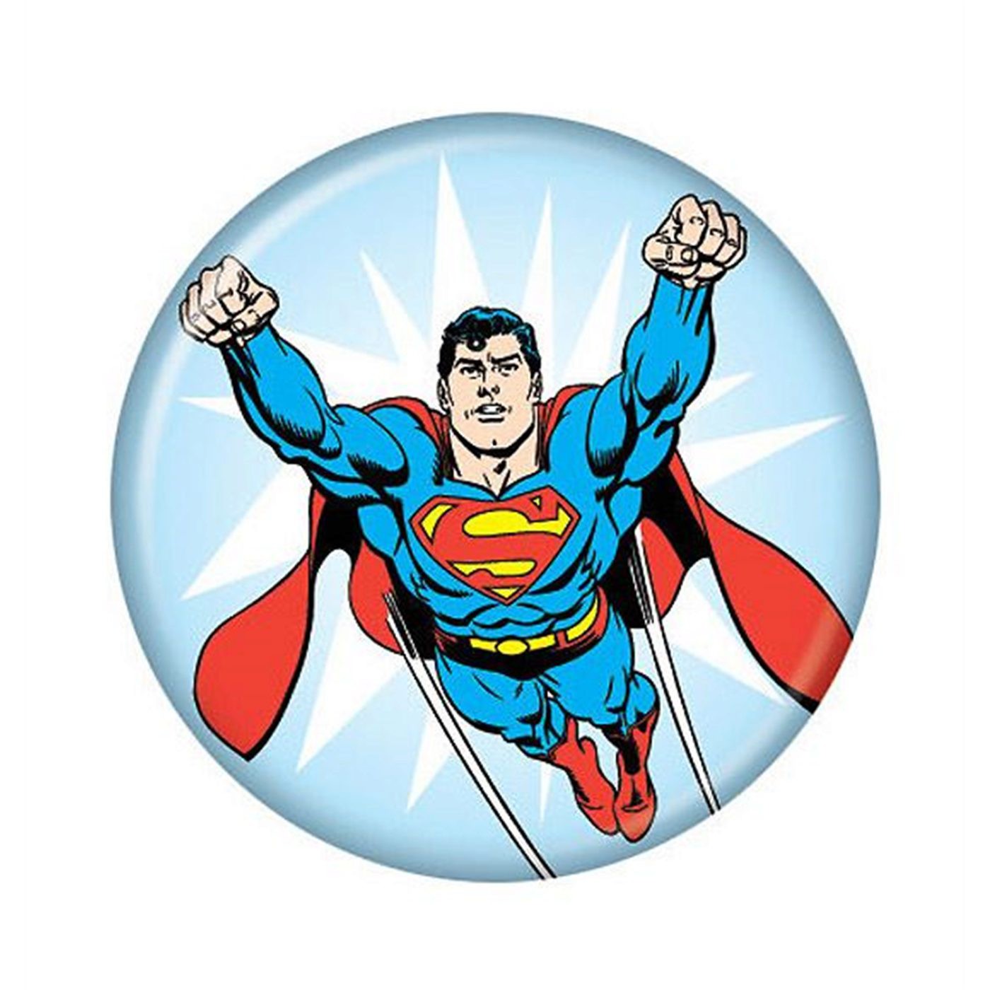 Superman Flying Button