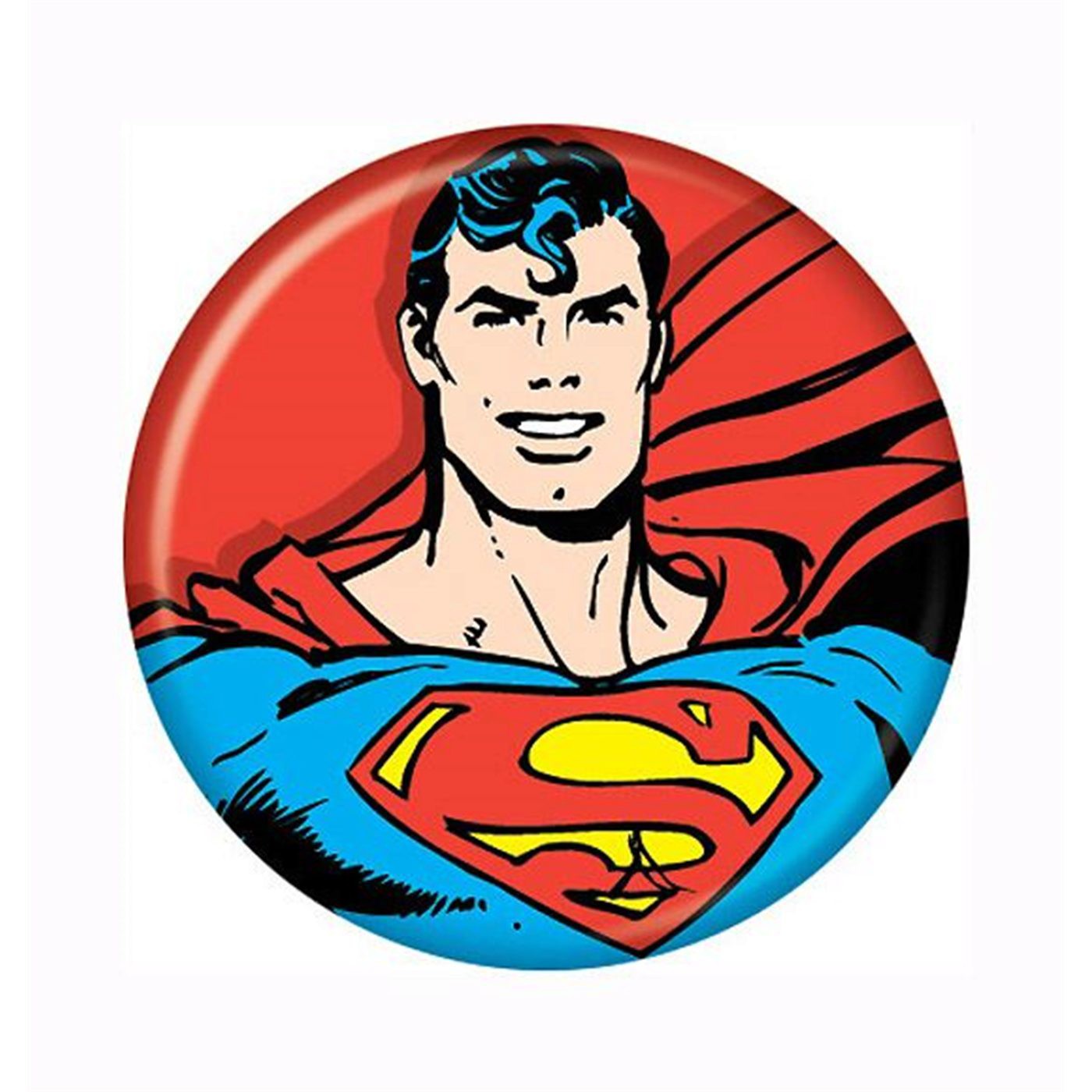 Superman Button Pose
