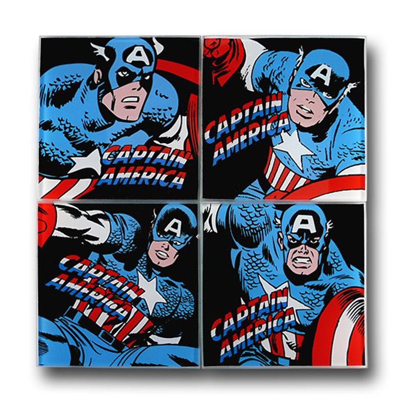 Captain America Coaster Set