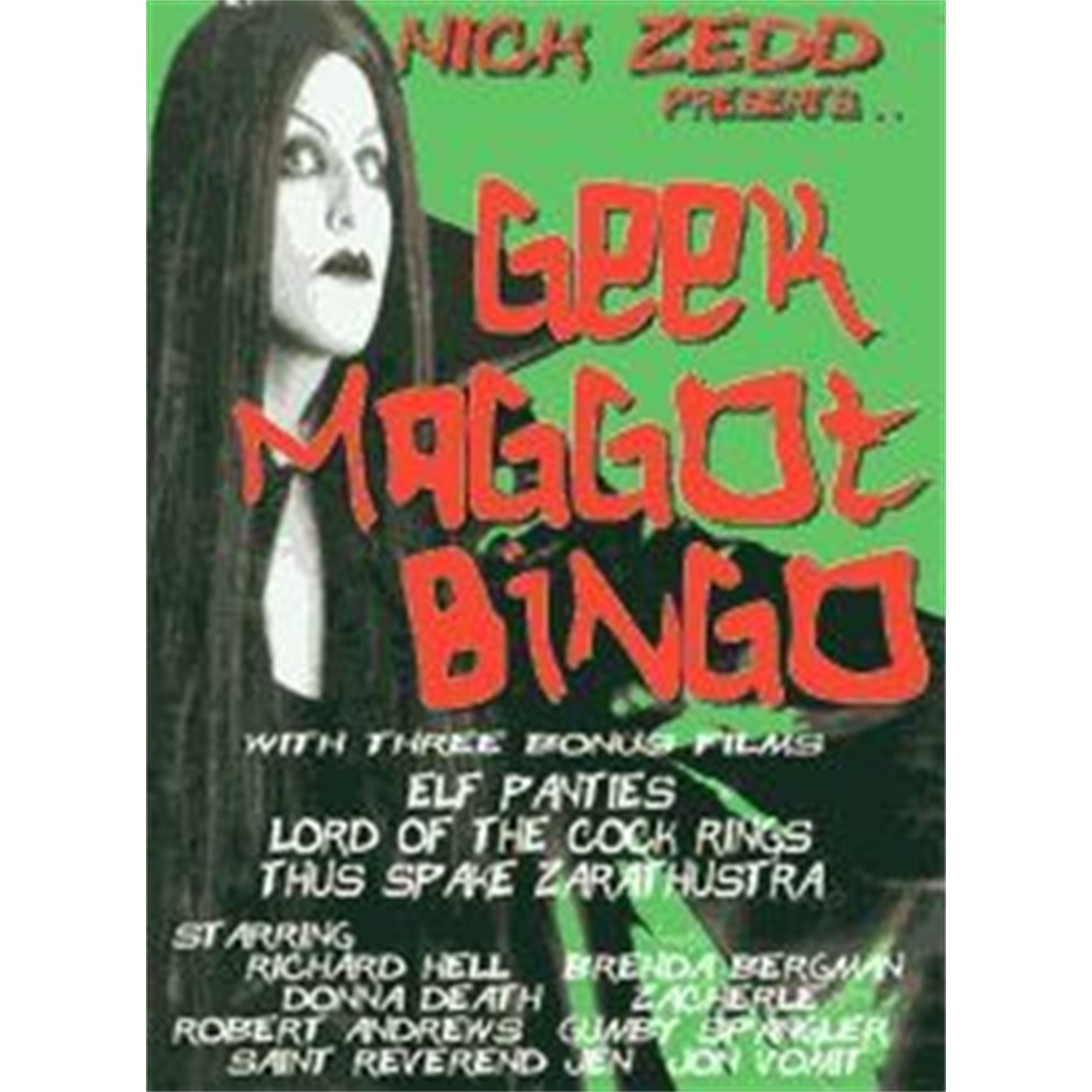 Punk Rock DVD: Geek Maggot Bingo