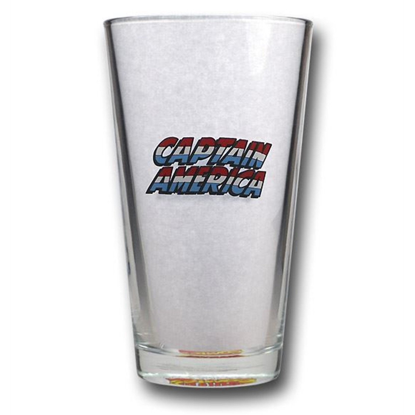 Captain America Kirby Action Pint Glass