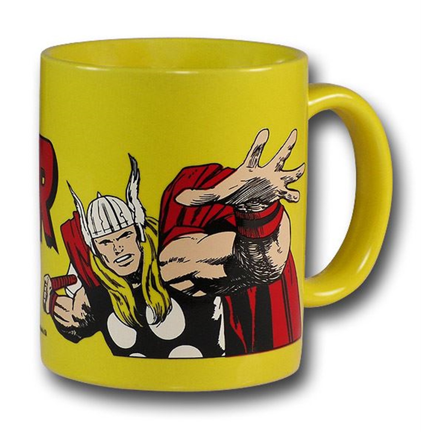 Thor Yellow Ceramic Mug Of Friggin' Power!