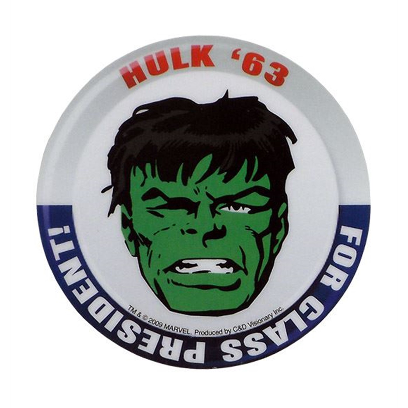 Hulk For Class President Sticker