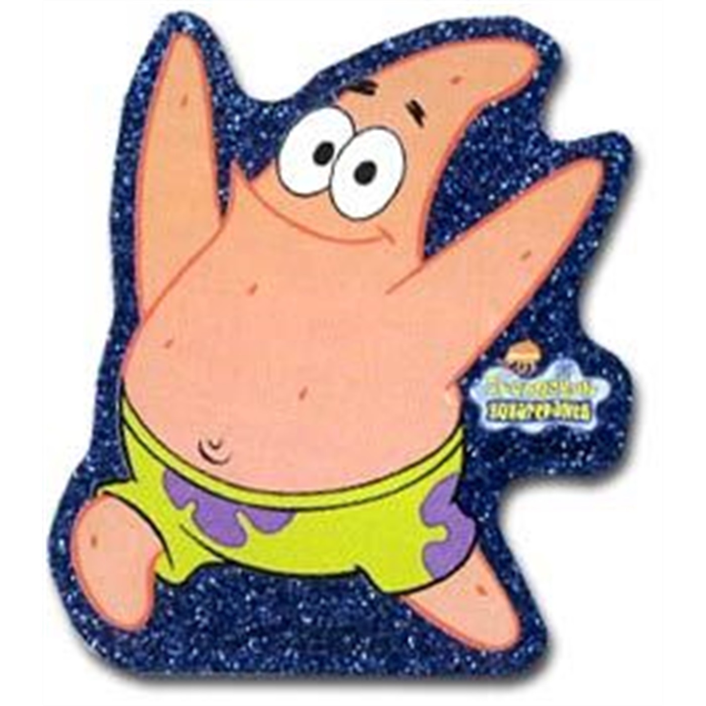 SpongeBob SquarePants Sticker: Patrick Glitter