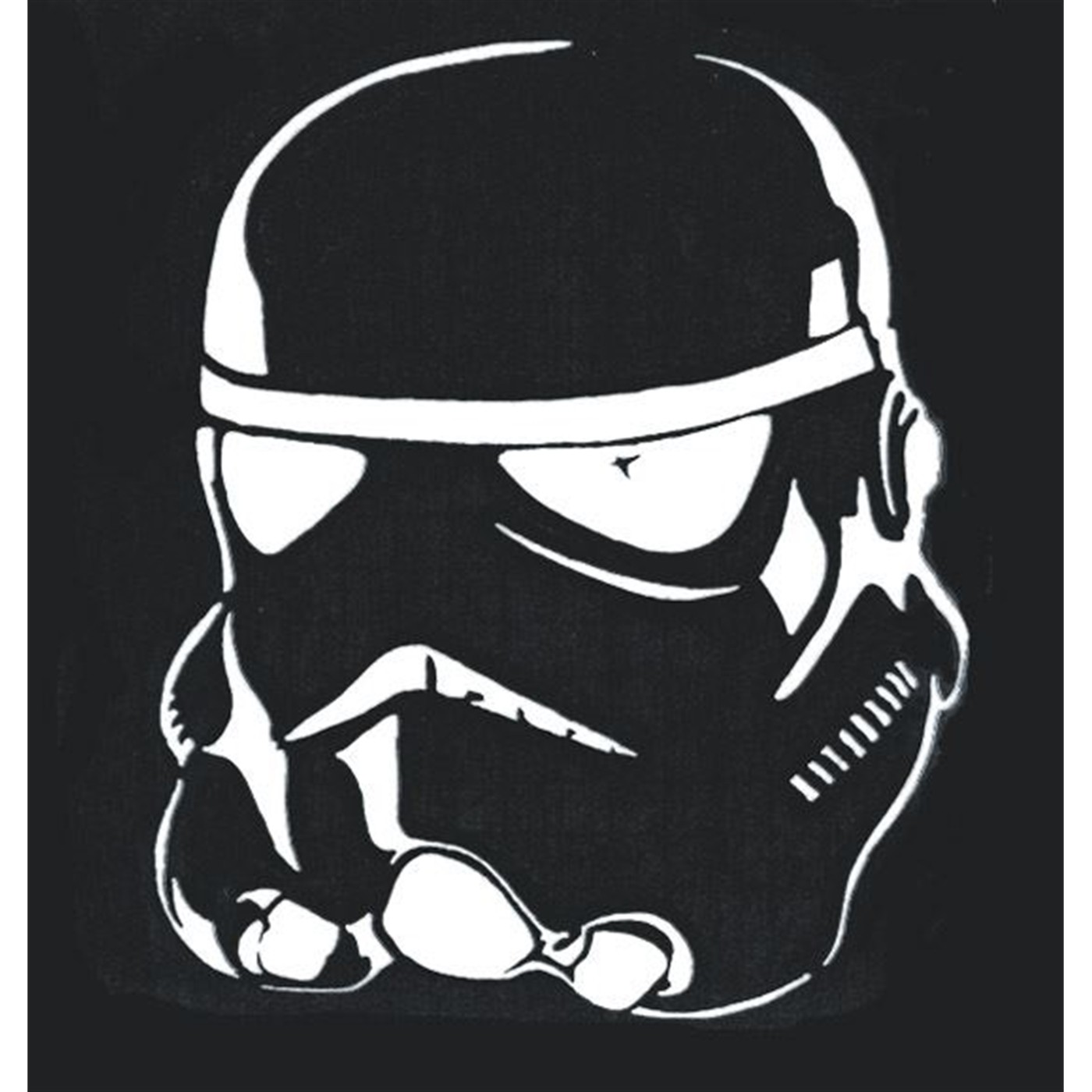 Star Wars Storm Trooper Sticker White