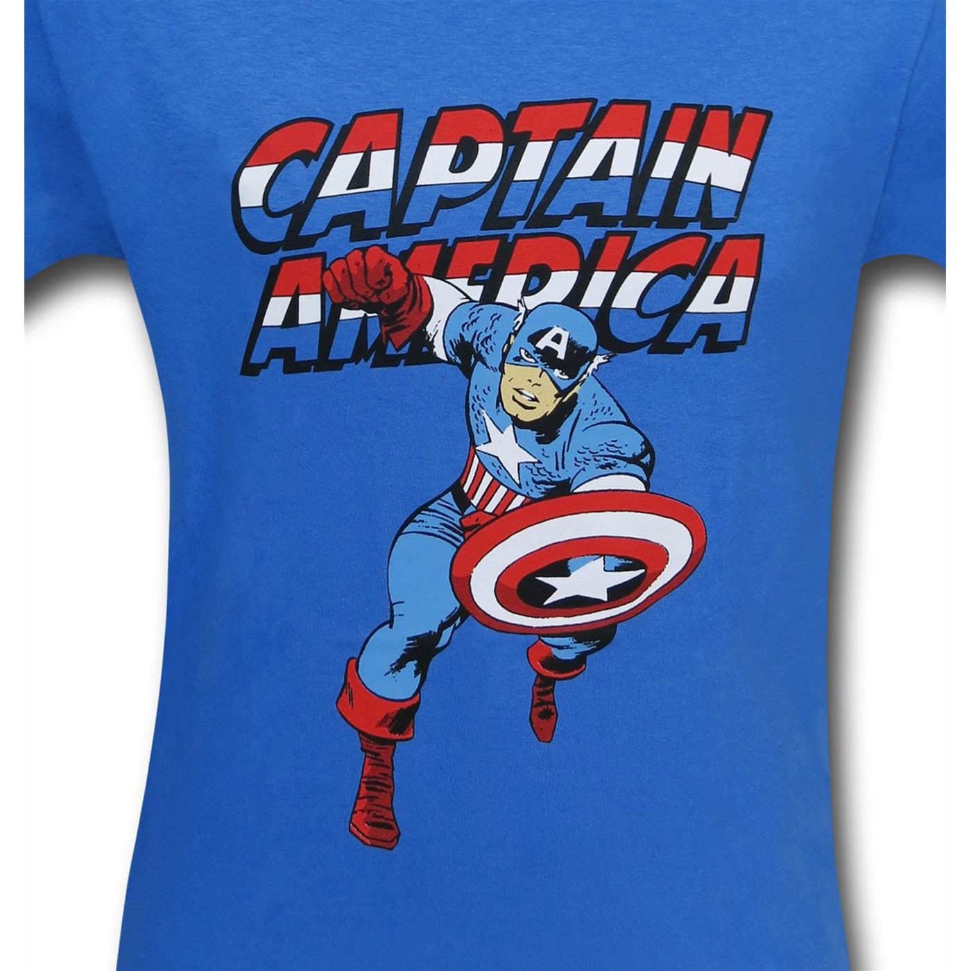 Captain America Jack Kirby Running T-Shirt