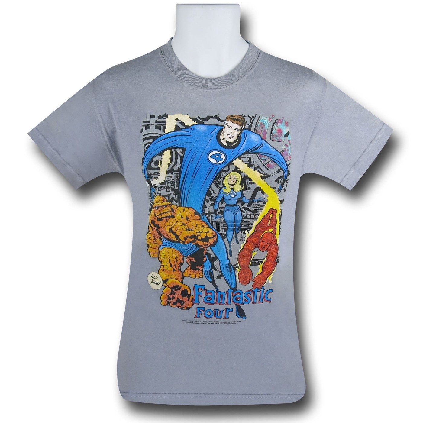 Fantastic Four In Action Jack Kirby T-Shirt