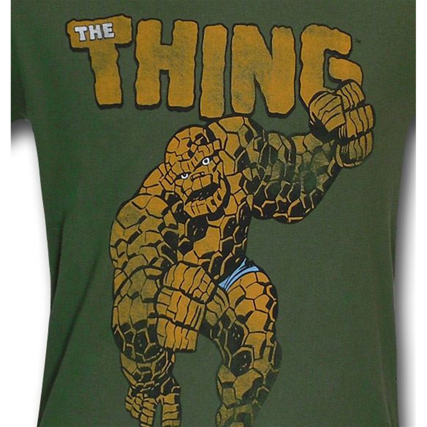 Ben Grimm The Thing Distressed 30 Single T-Shirt