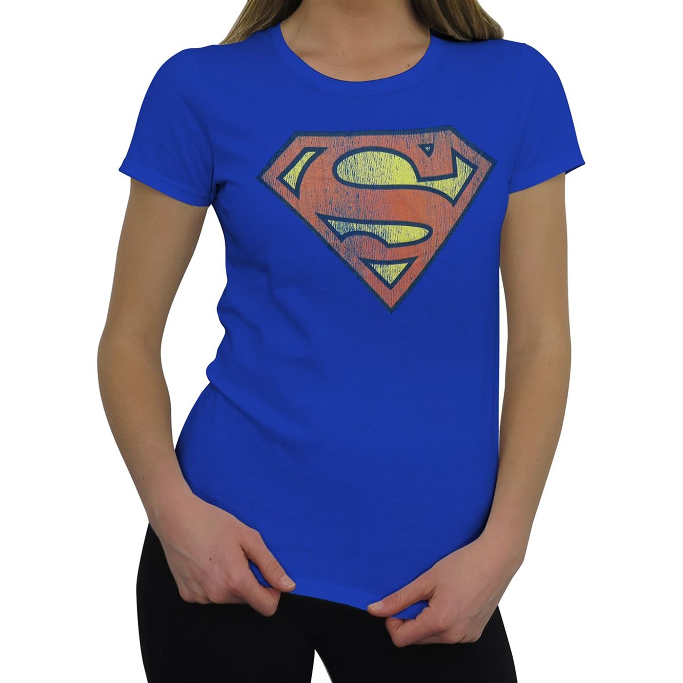 Superman Junior's Distressed Symbol T-Shirt