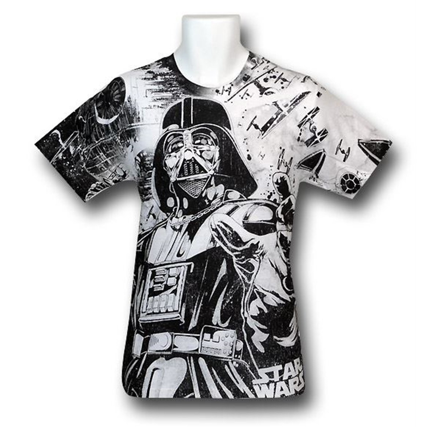 Darth Vader All Over Print 30 Single T-Shirt