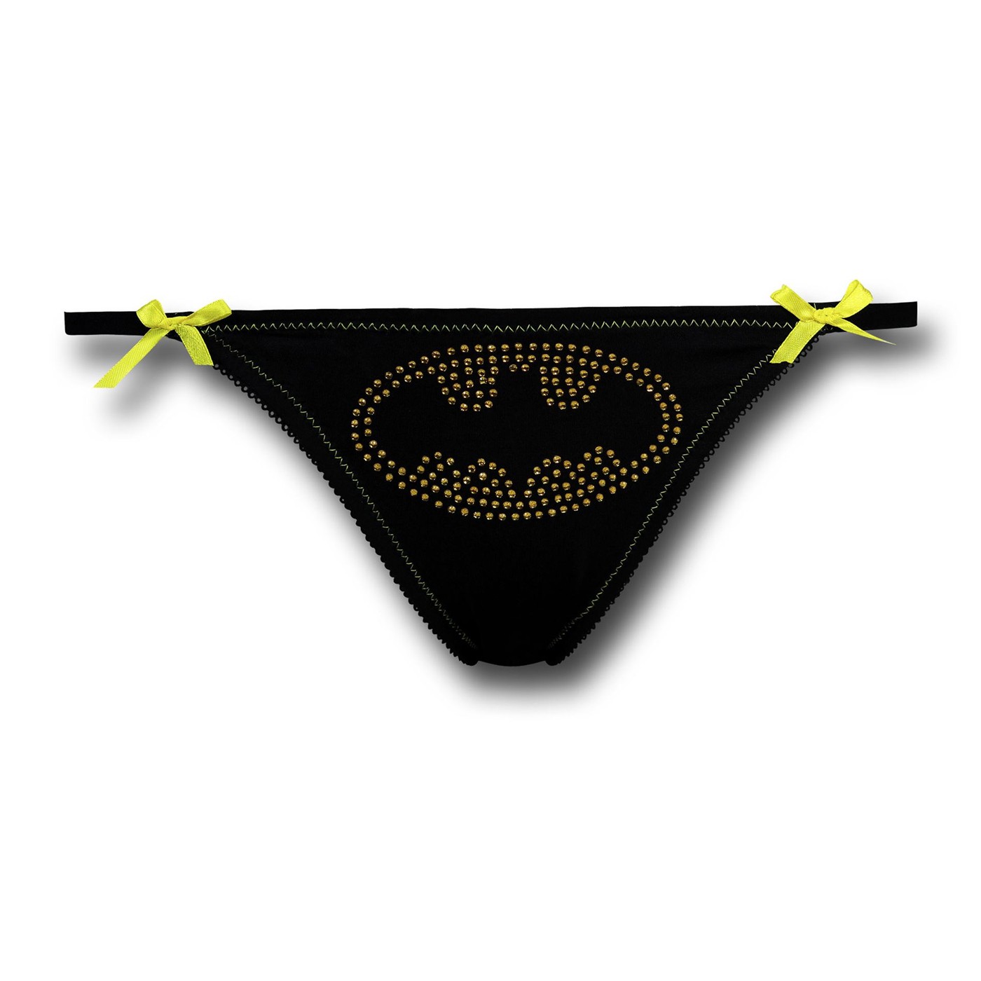 Batgirl Logo Women's Lace String Bikini Panty