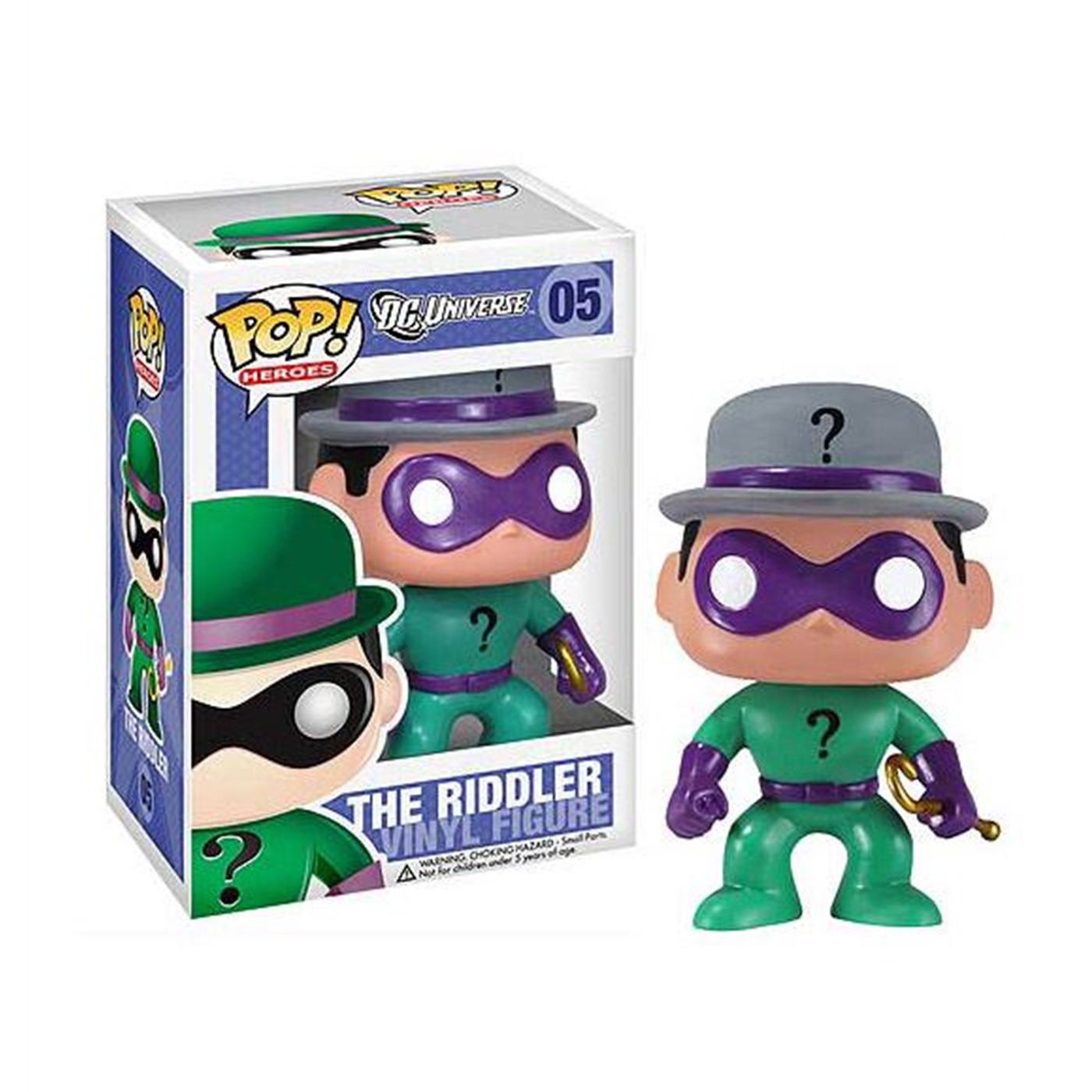 The Riddler Pop Heroes Vinyl Figure