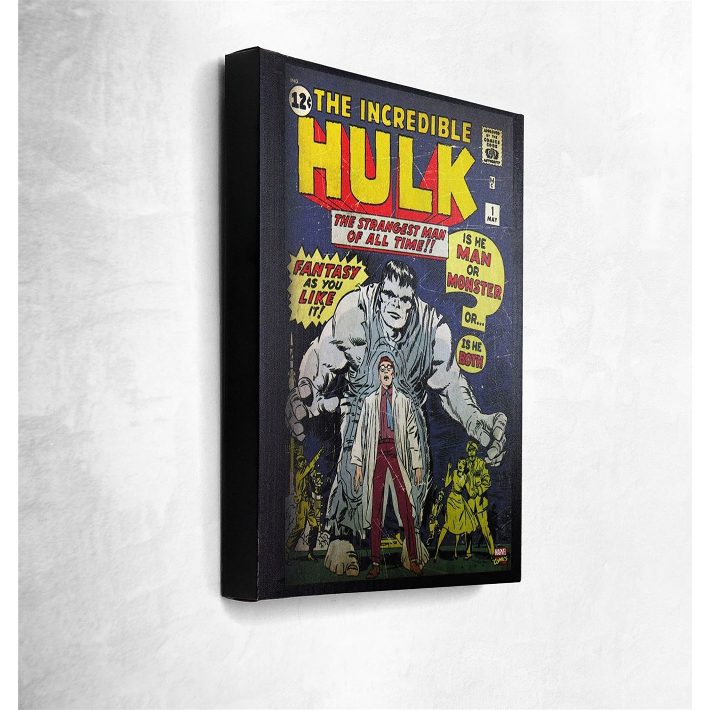 Hulk Monster Artwork Canvas