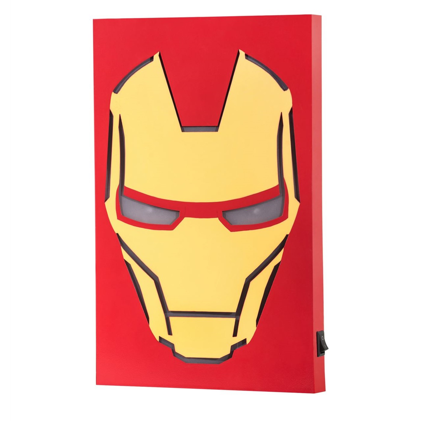 Iron Man Minimalist LED MDF Box Art