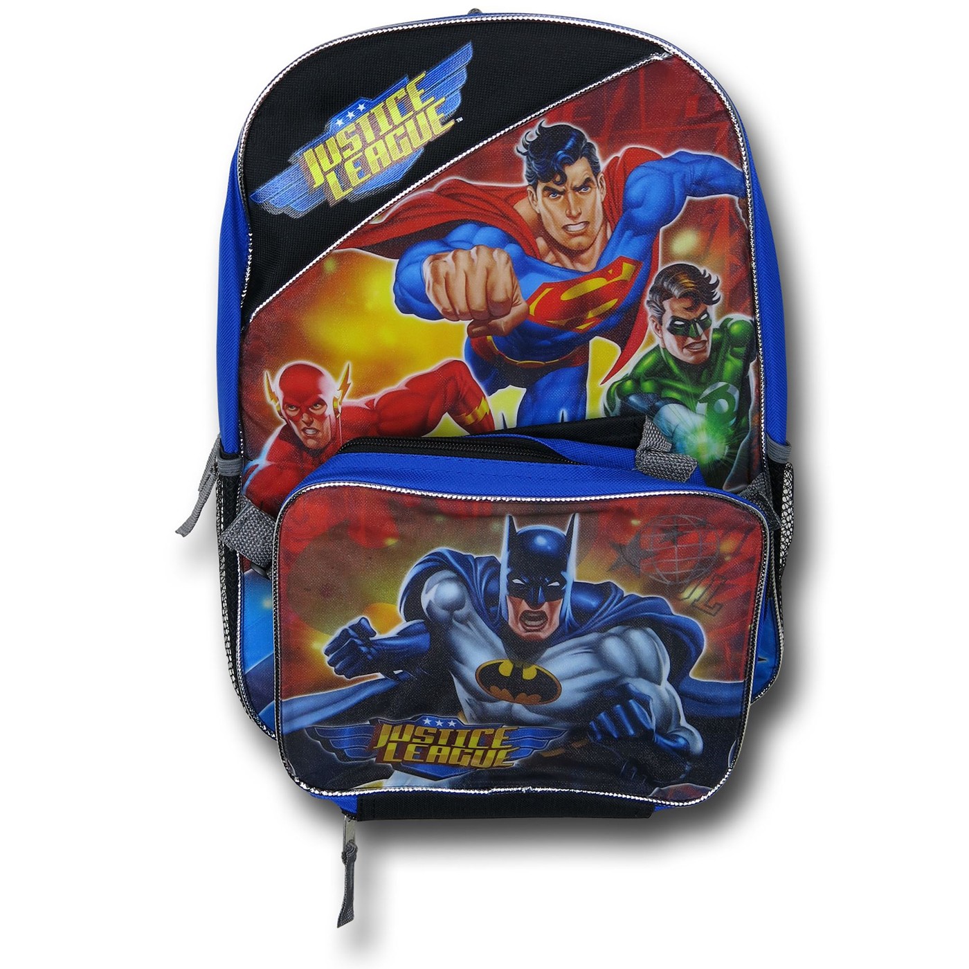 JLA Kids Backpack w/ Detachable Soft Lunch Box