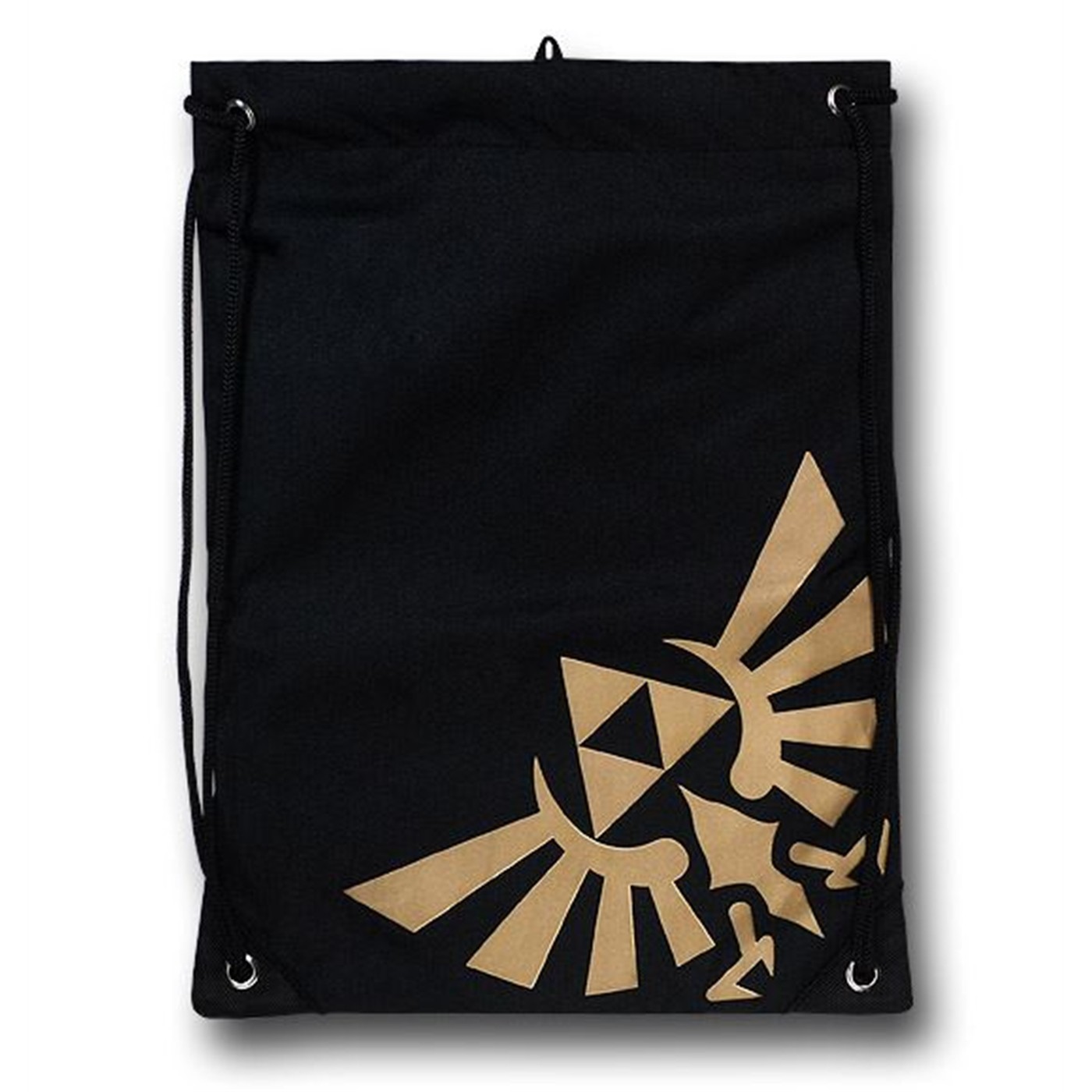 Zelda Symbol Drawstring Cinch Bag