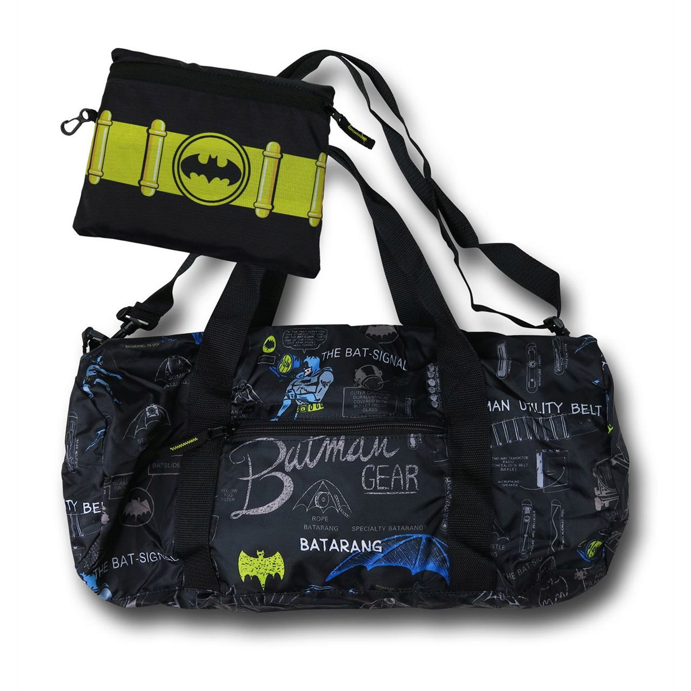 Batman vs Superman Blue Duffle Bag/gym Bag/travel Bag 