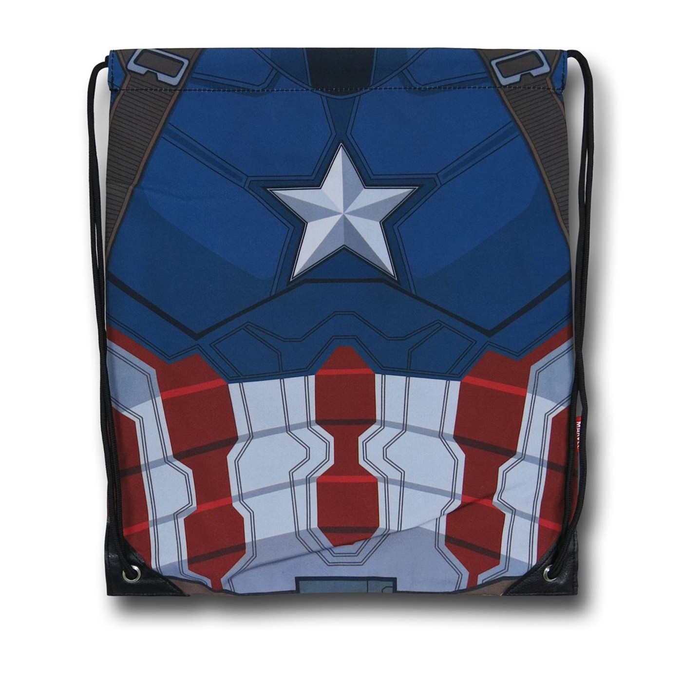 Captain America Costume Drawstring Backpack