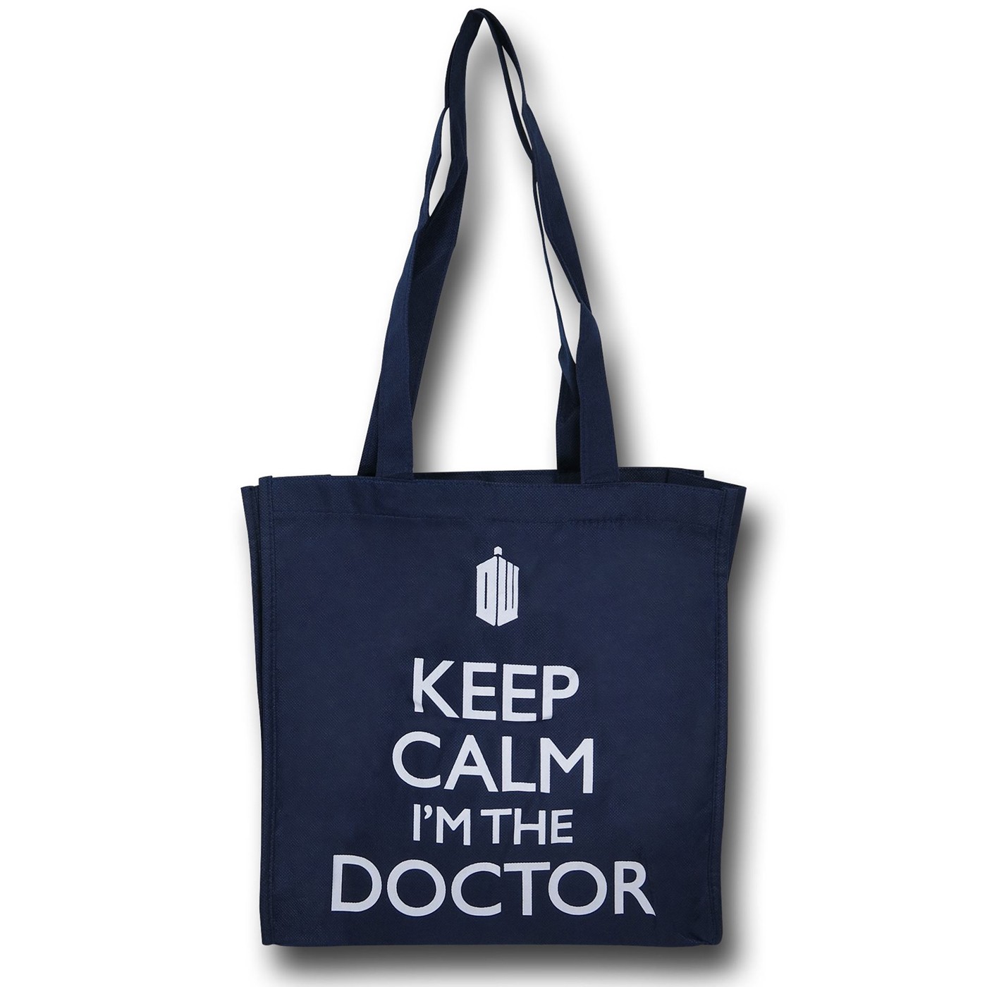 Doctor Who Keep Calm Tote Bag