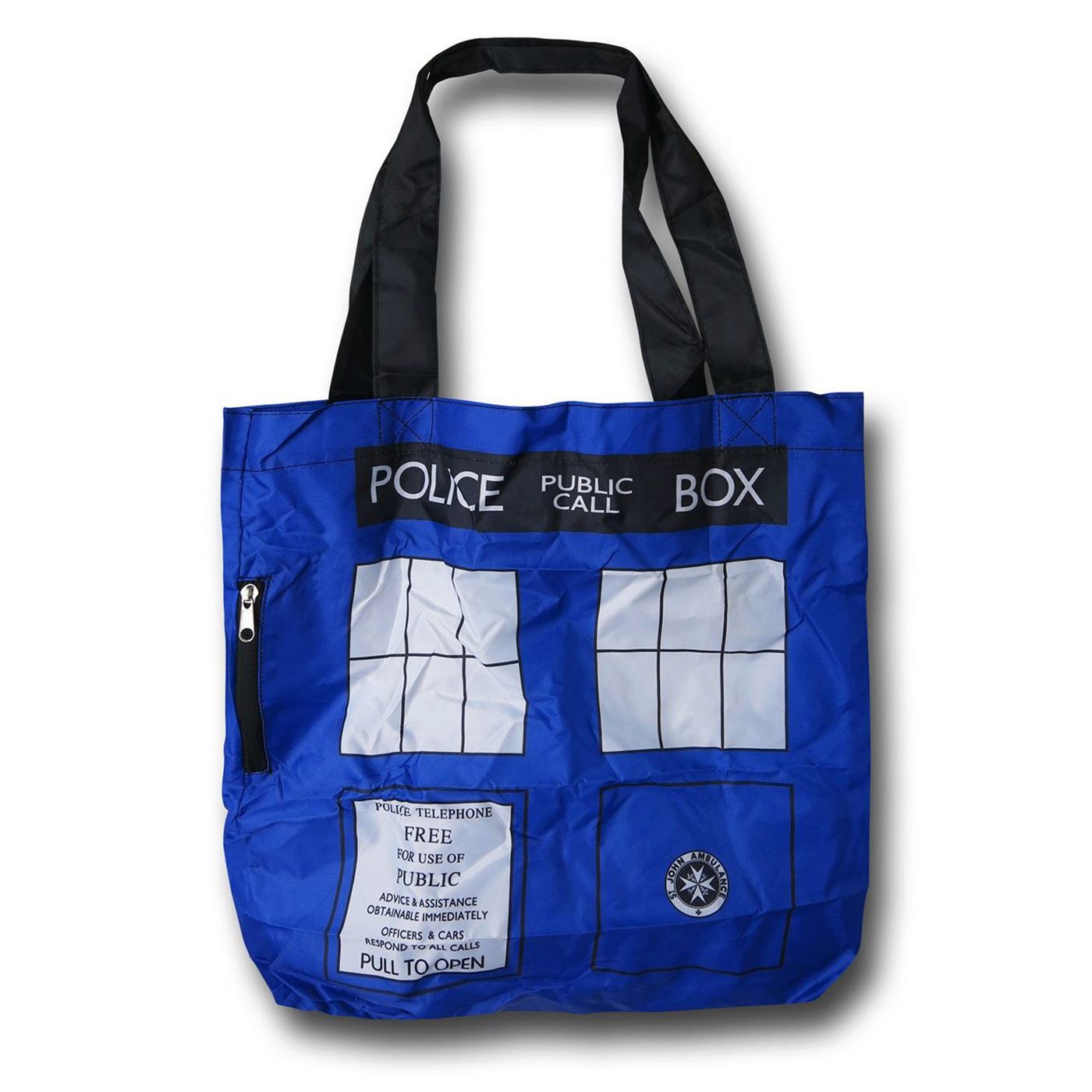 Doctor Who Tardis Packable Tote Bag