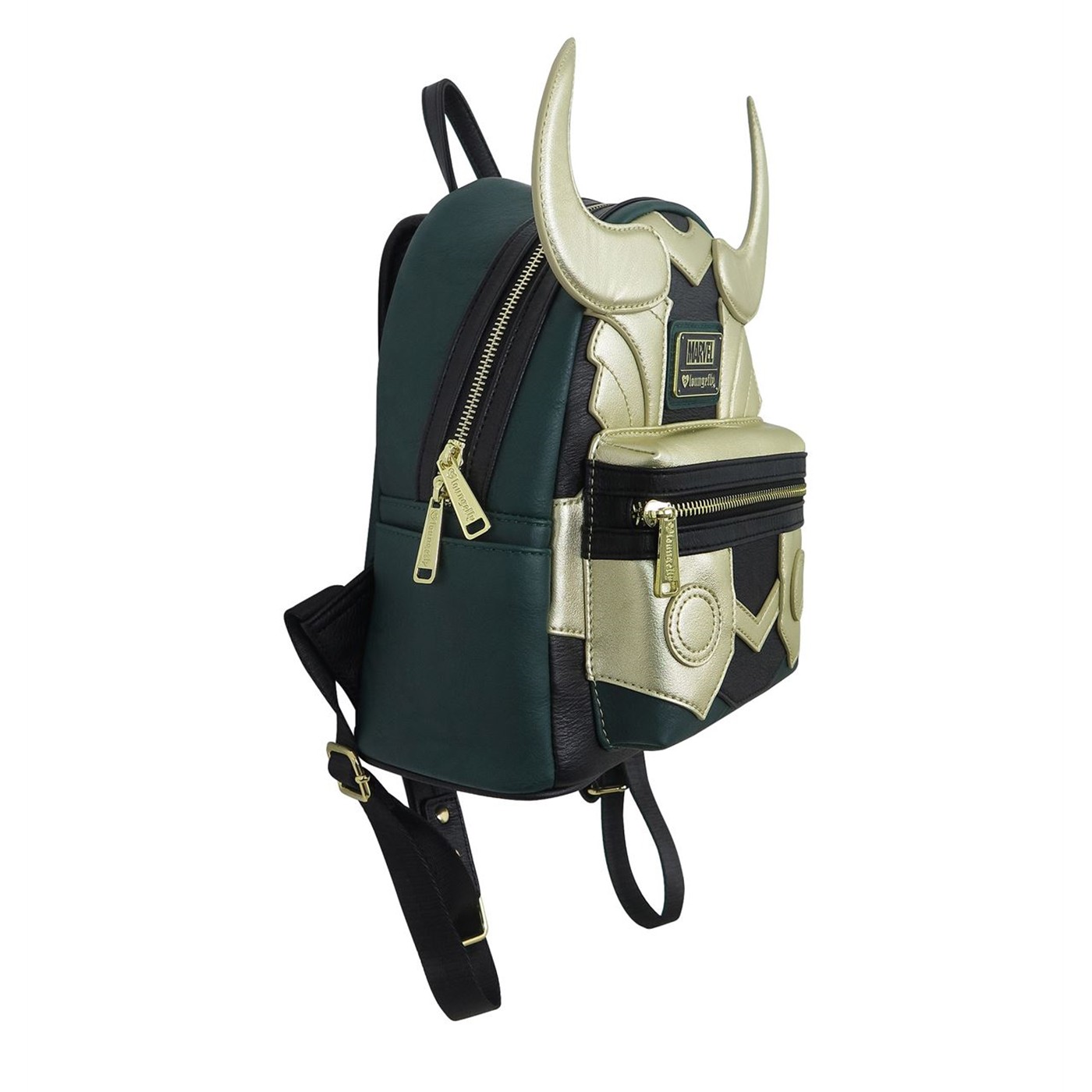 Loki Applique Loungefly Cosplay Mini Backpack