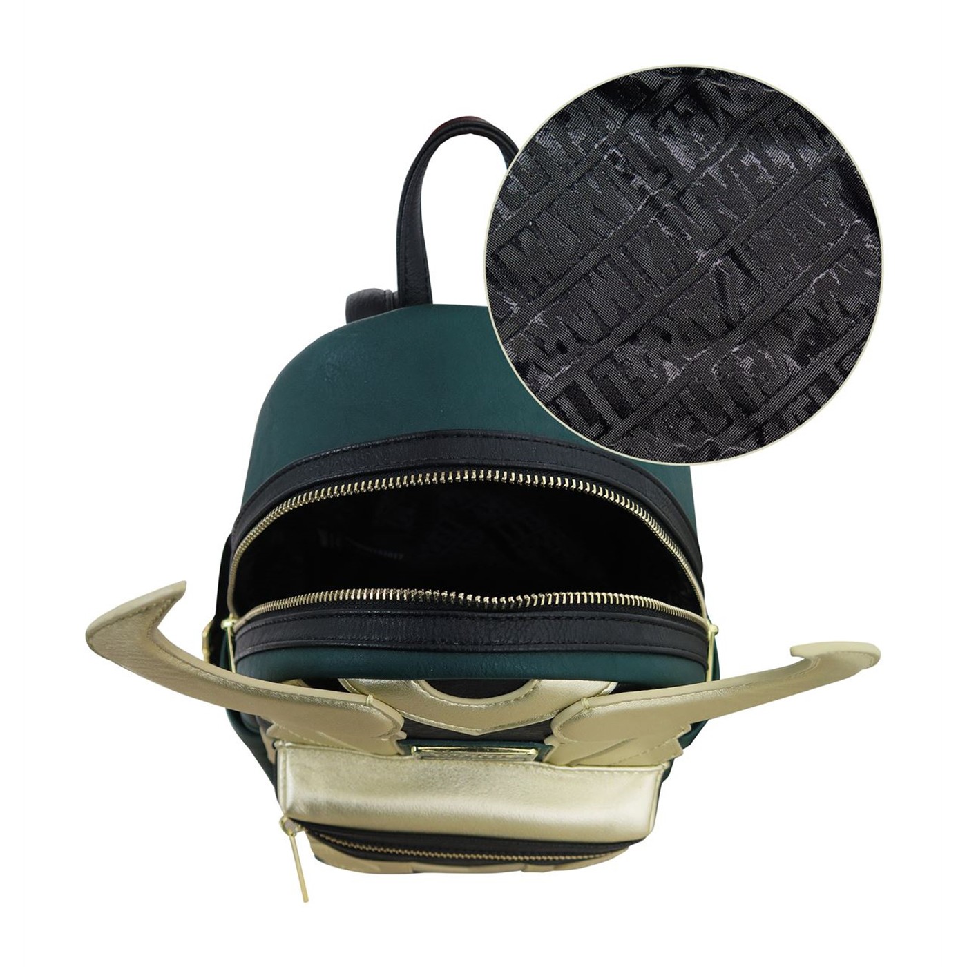 Loki Applique Loungefly Cosplay Mini Backpack