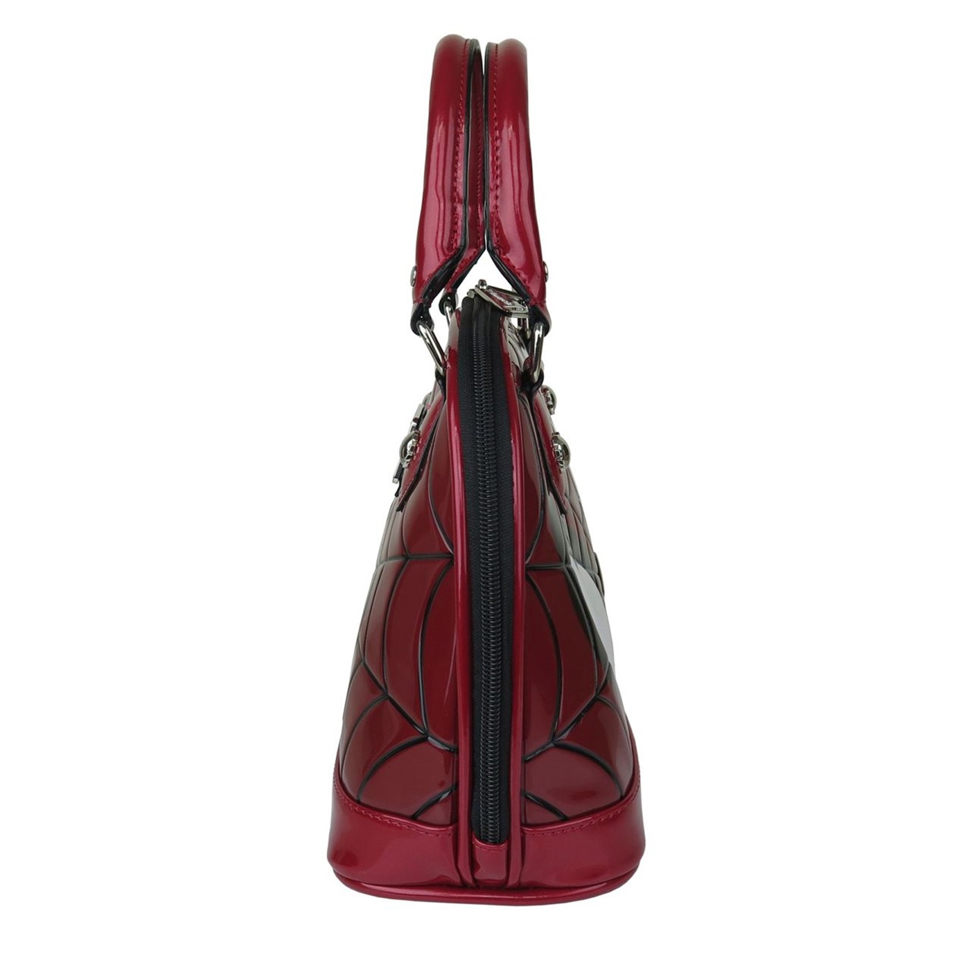 Spiderman Patent Leather Dome Handbag
