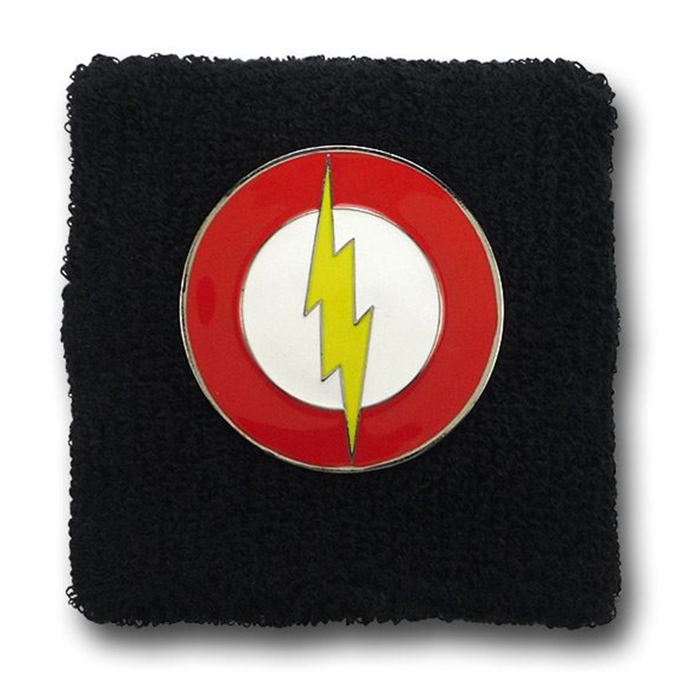 The Flash Metal Logo Wristband