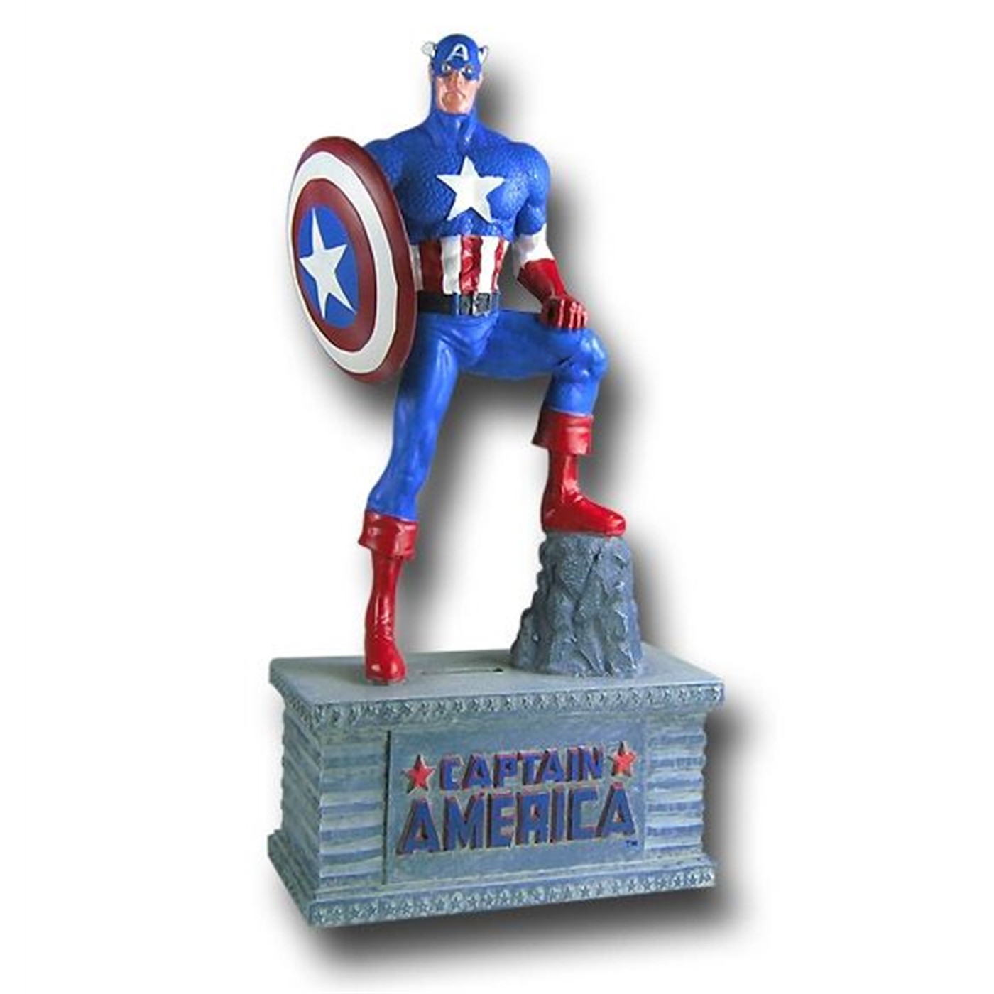 Captain America 10 Inch Figural  Bank