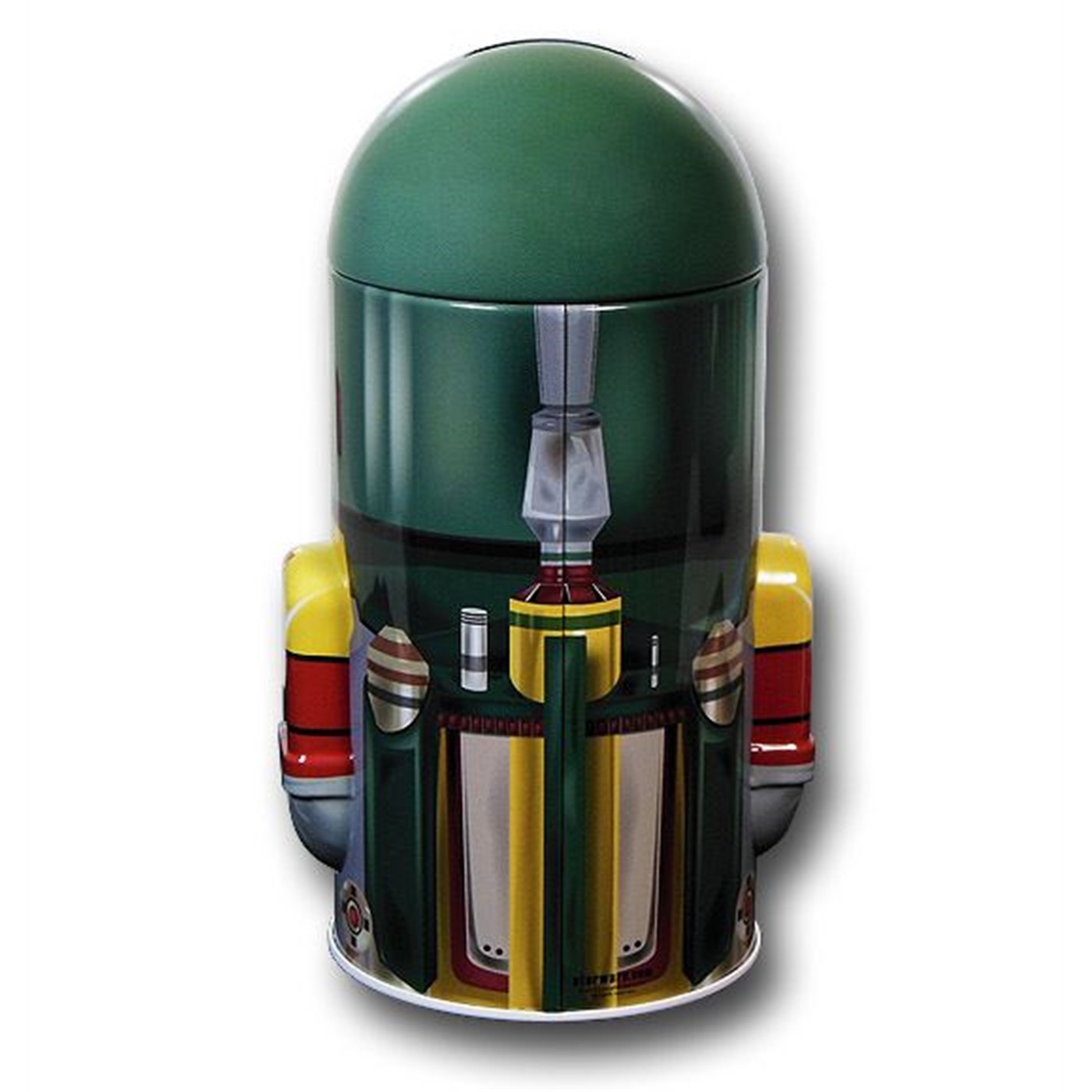 Star Wars Boba Fett Cylindrical Figure Tin Bank