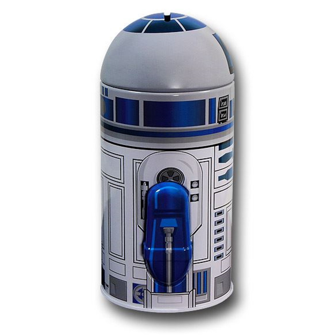 Star Wars R2D2 Cylindrical Figure Tin Bank
