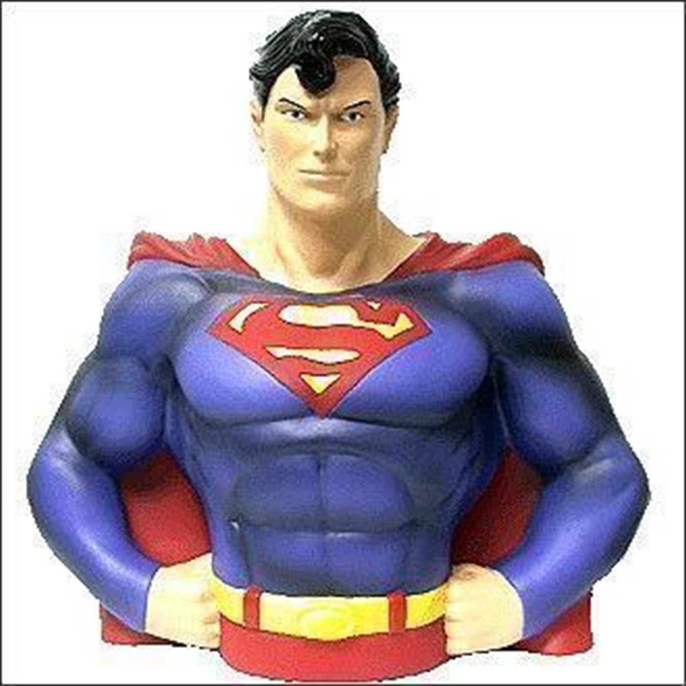 Superman Bust Bank