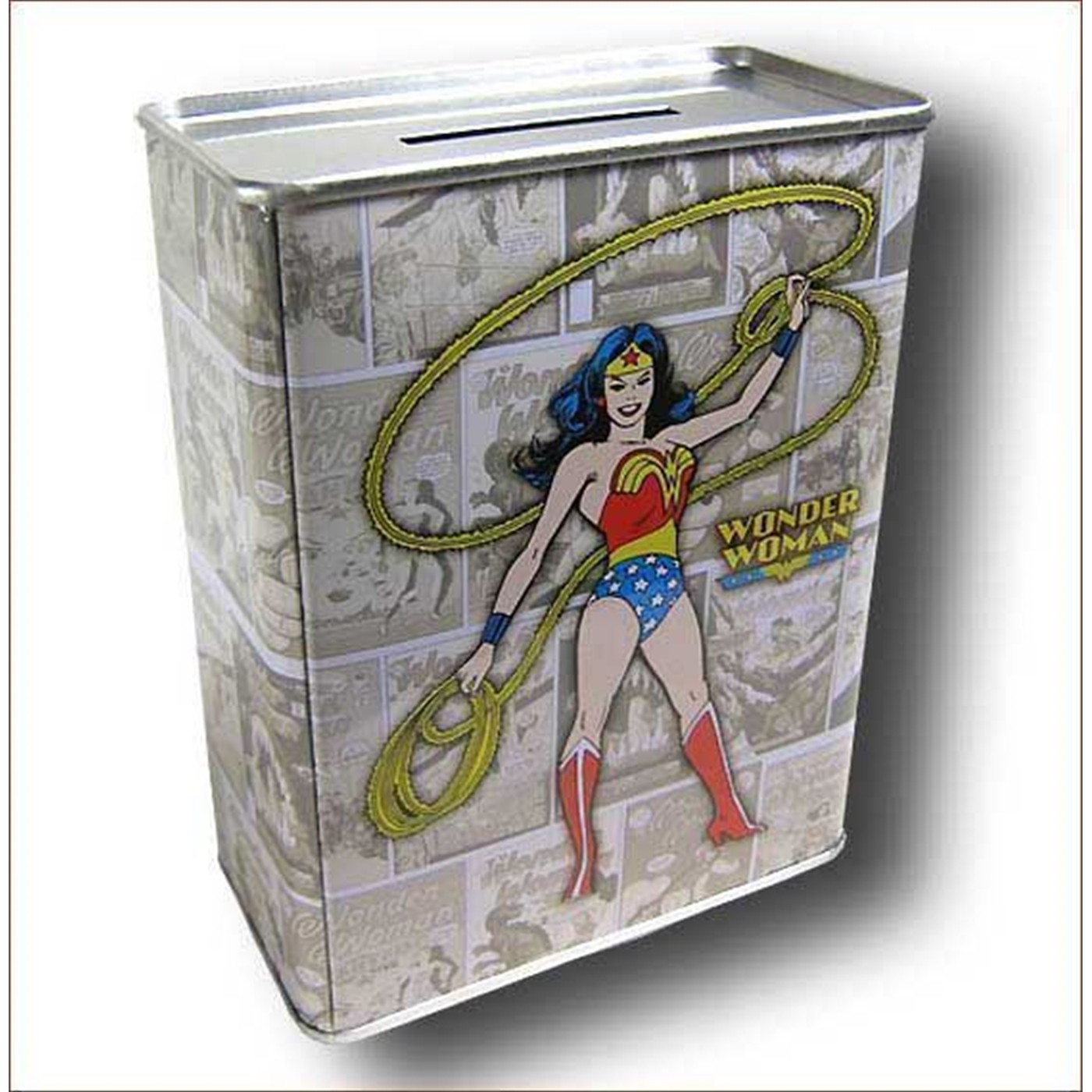 Wonder Woman Tin Bank