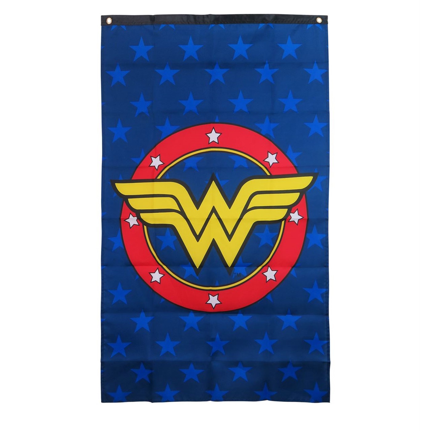 Wonder Woman Symbol Fabric Banner