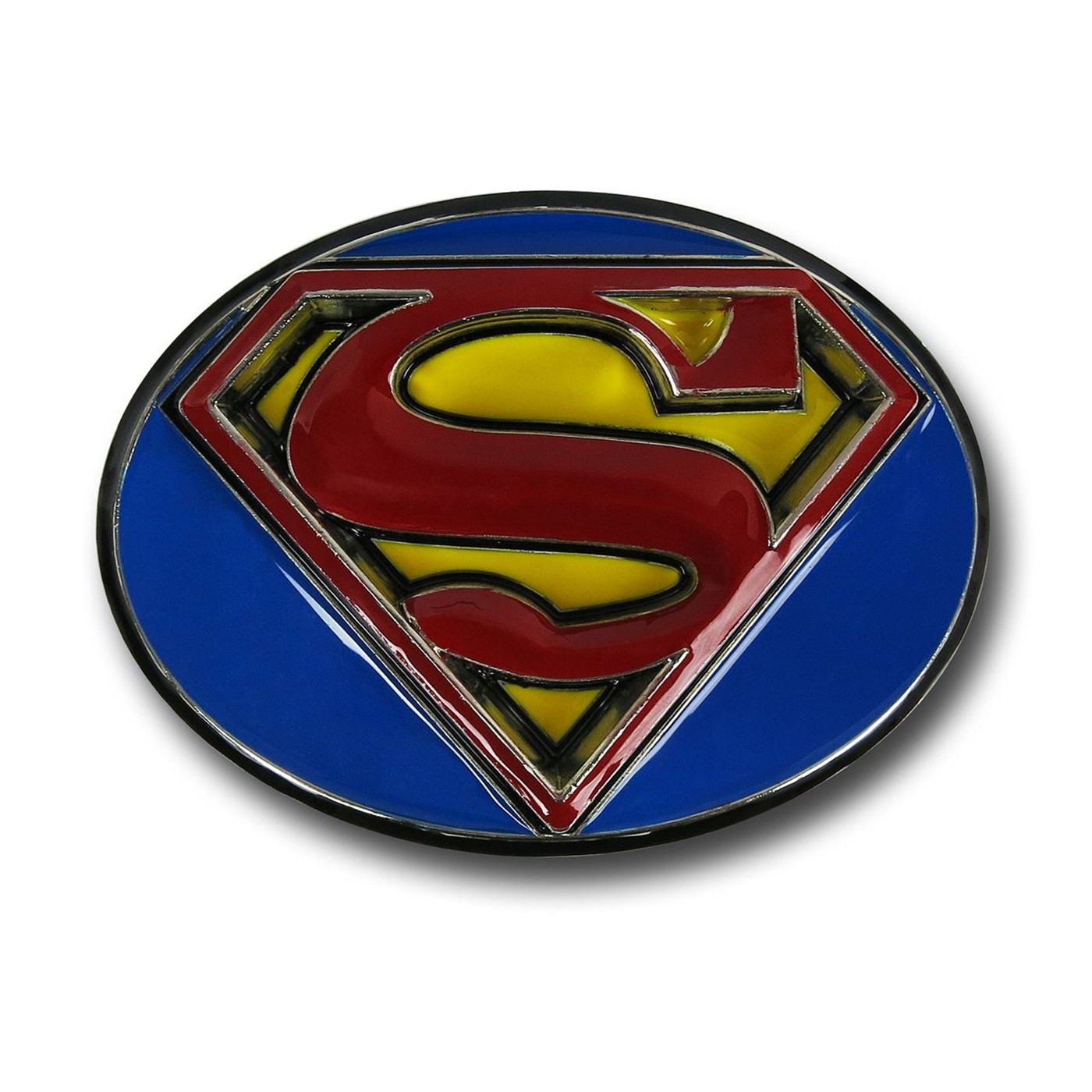 Superman Raised Symbol Belt Buckle
