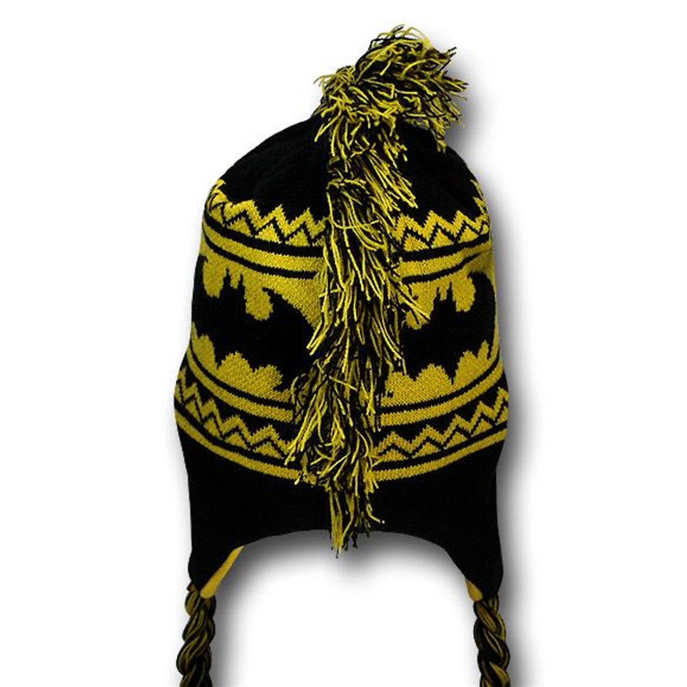 Batman Mohawk Peruvian Intarsia Hat