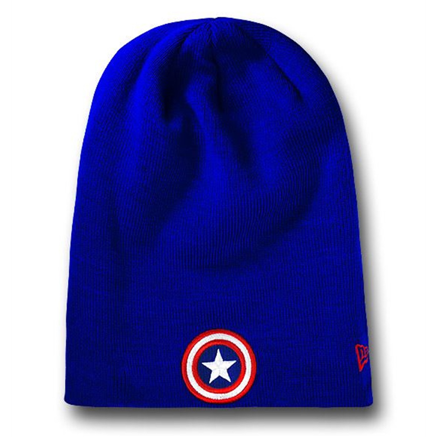 Captain America Symbol Flip It Up Beanie