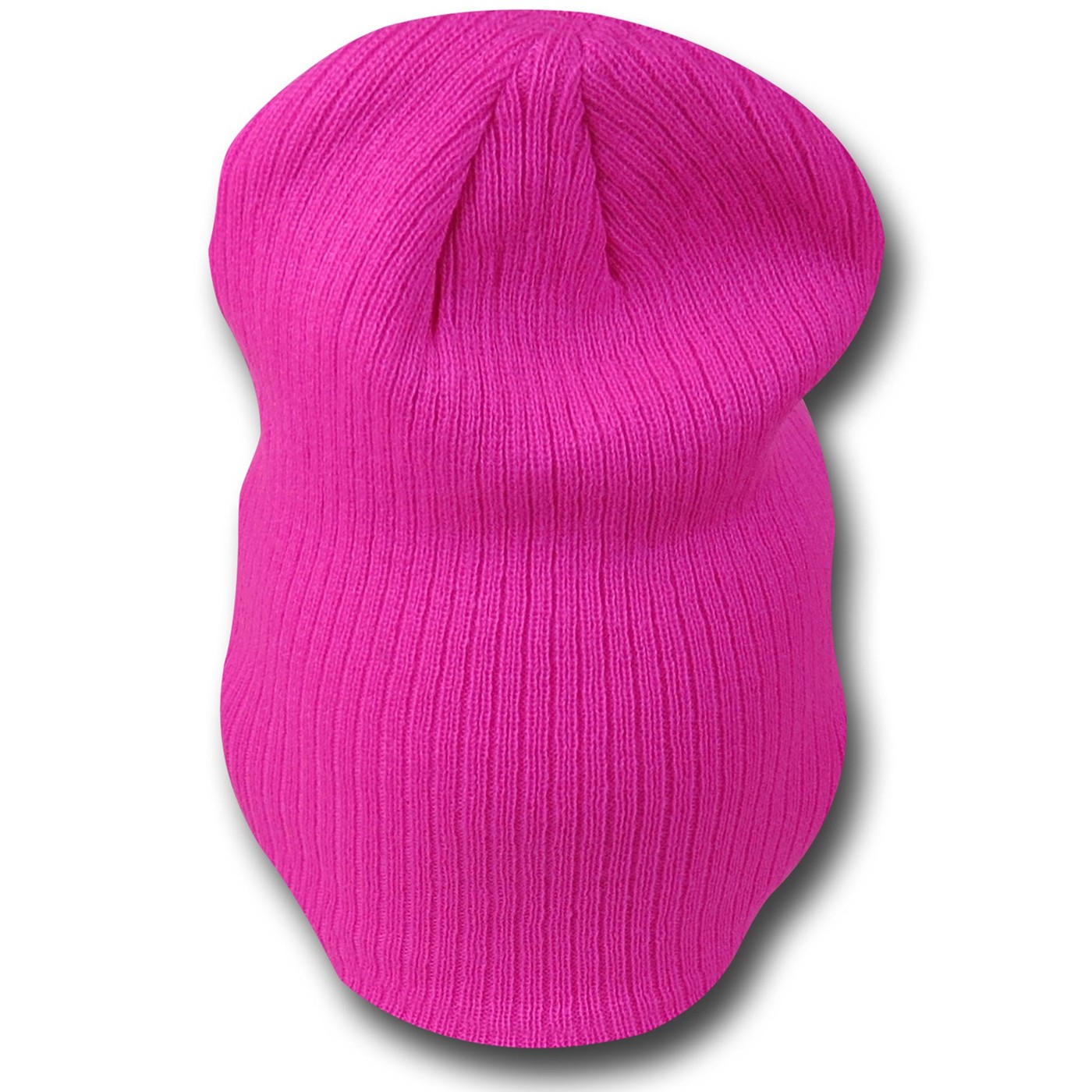 Supergirl Pink Slouch Beanie