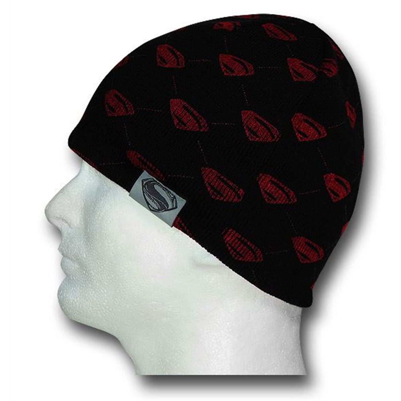 Superman Man of Steel Reversible Beanie