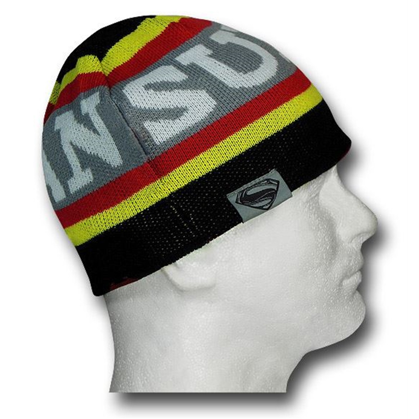 Superman Man of Steel Reversible Beanie