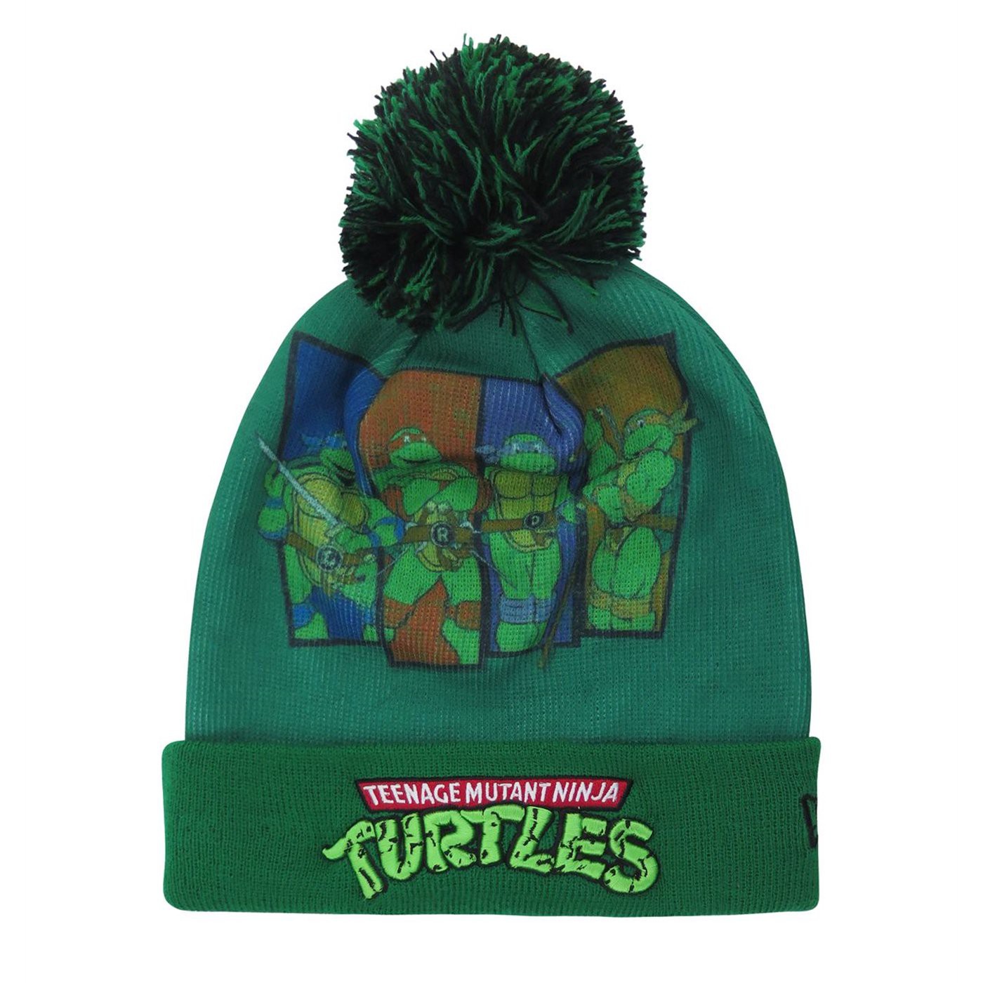 Teenage Mutant Ninja Turtles Kids Pom Pom Youth Beanie