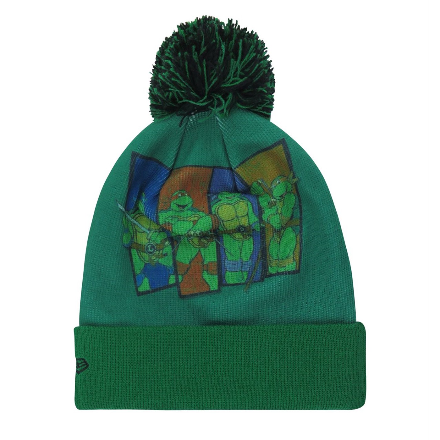 Teenage Mutant Ninja Turtles Kids Pom Pom Youth Beanie