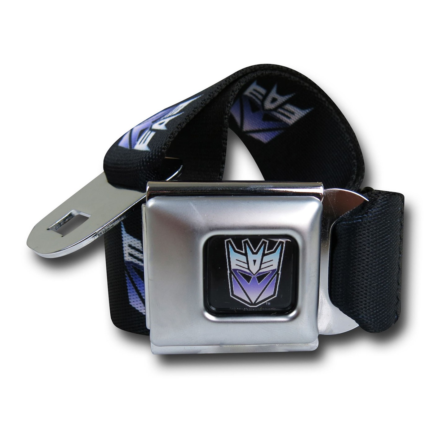 Transformers Decepticon Symbols Seatbelt Belt
