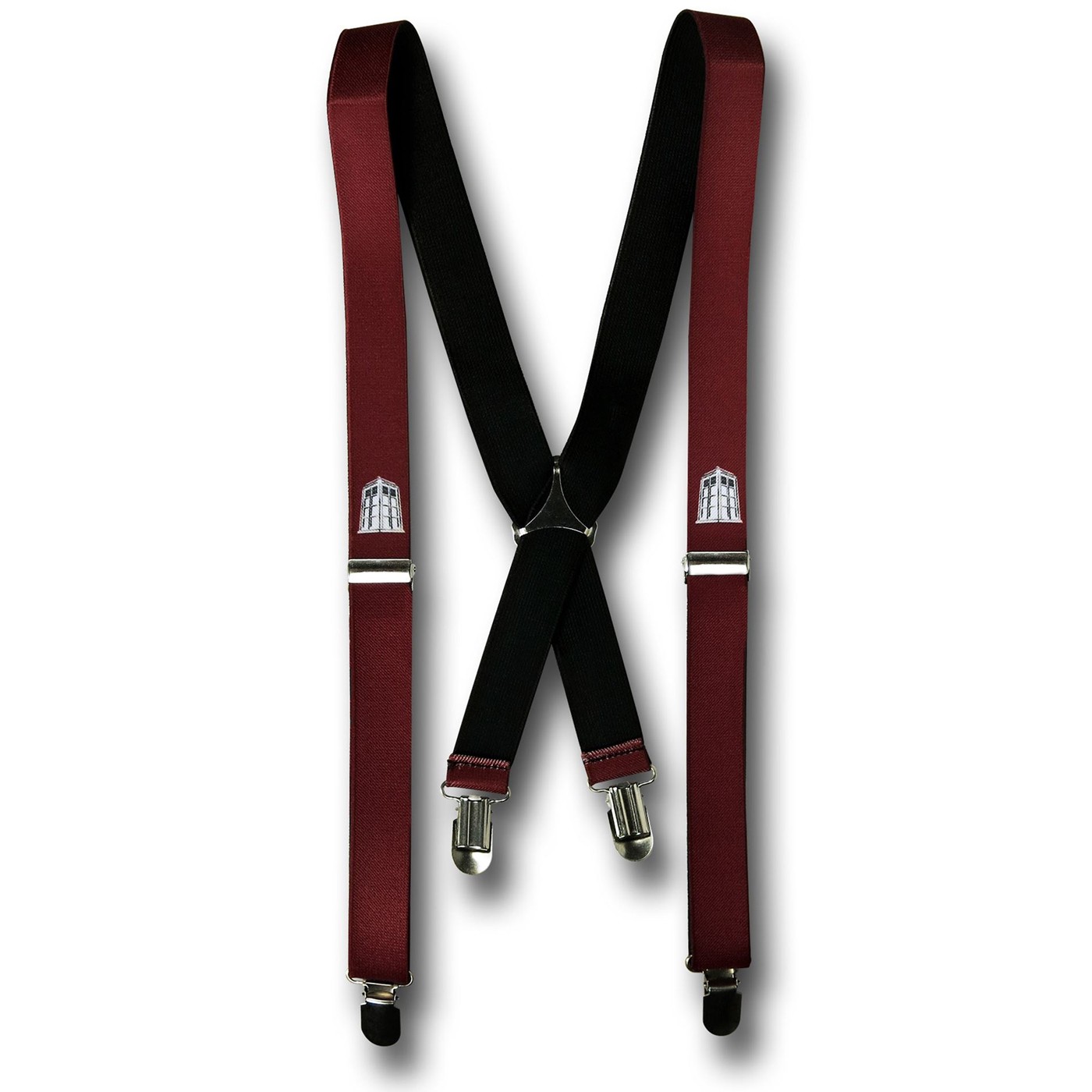 Doctor Who Red Suspenders