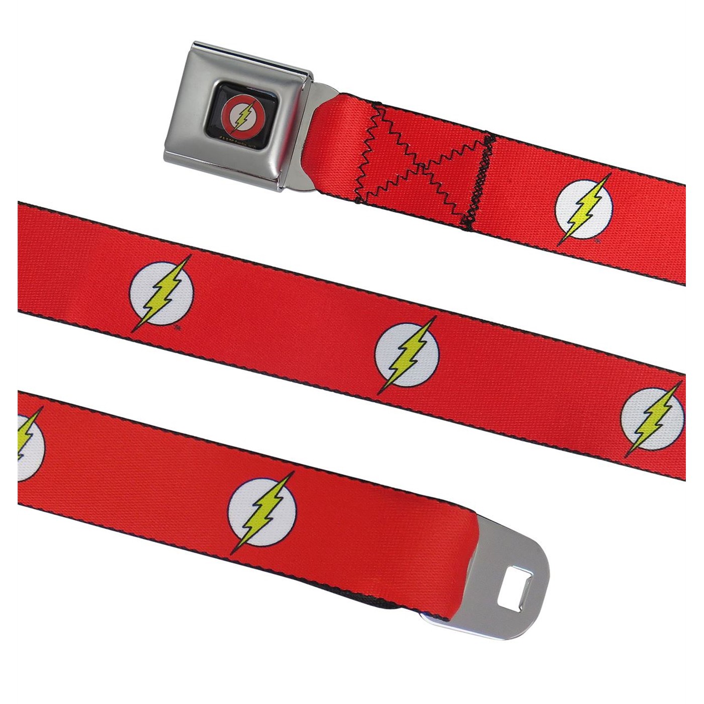 The Flash Symbol Seatbelt Belt